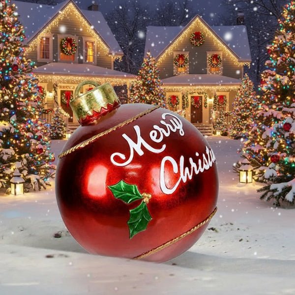 Boneroshop | Large, Weatherproof Christmas Baubles for Indoor & Outdoor Use