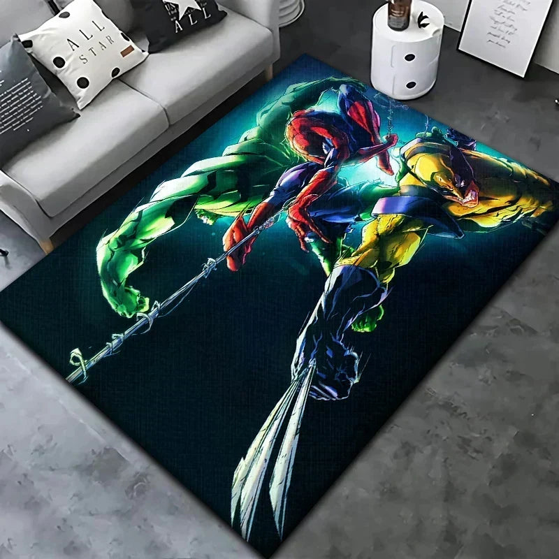 NovaPlay Superhero Kids' Rug — Soft, Cushioned, Durable Decor
