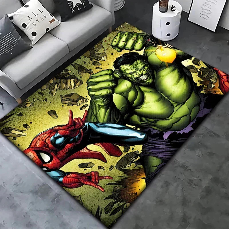 NovaPlay Superhero Kids' Rug — Soft, Cushioned, Durable Decor