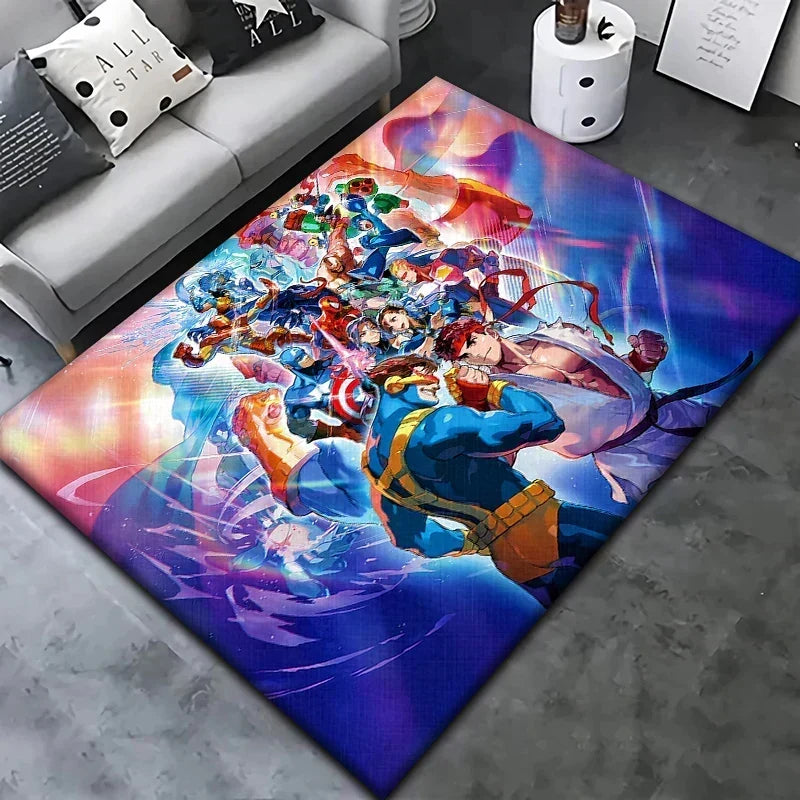NovaPlay Superhero Kids' Rug — Soft, Cushioned, Durable Decor