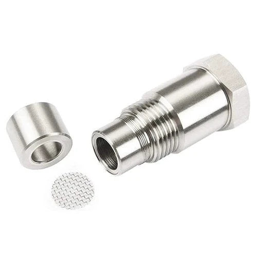 O2 Sensor Adapter CEL Fix with Mini Catalytic Converter M18x1.5