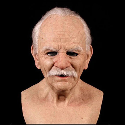 Boneroshop – Hyper Realistic Silicone Elderly Mask