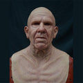 Old Man Mask, Realistic Full-Head Latex Halloween Mask for Adults, Wrinkled Horror Mask for Parties and Cosplay, 12 Styl