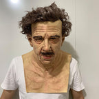 Old Man Mask, Realistic Full-Head Latex Halloween Mask for Adults, Wrinkled Horror Mask for Parties and Cosplay, 12 Styl