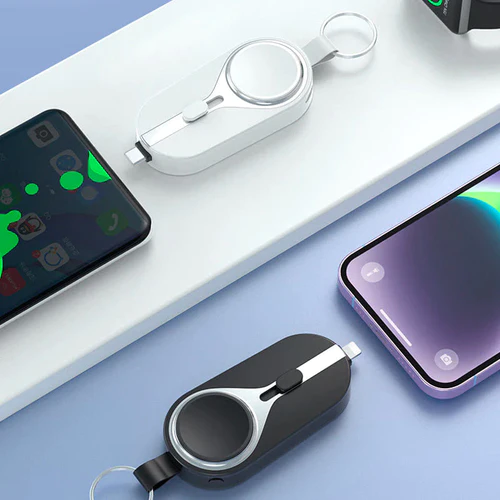 On the go key charger