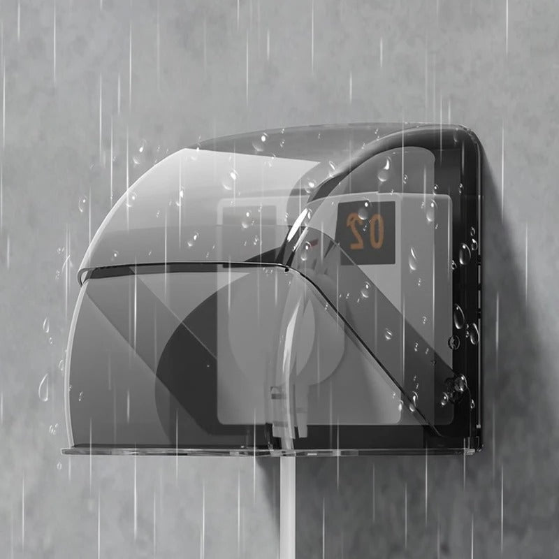 Outdoor EV Charging Socket Cover, Weatherproof 86 Type Protection