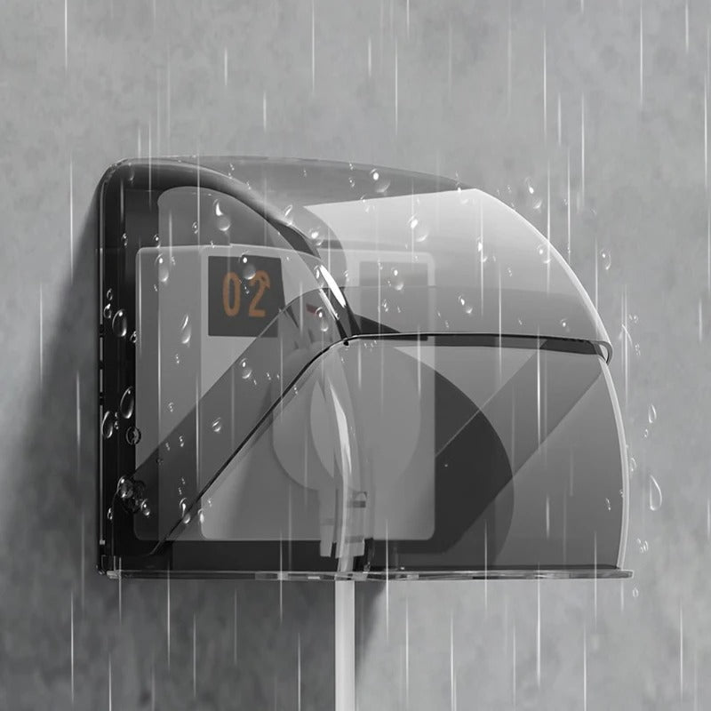Outdoor EV Charging Socket Cover, Weatherproof 86 Type Protection