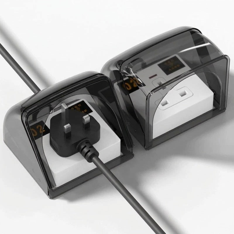 Outdoor EV Charging Socket Cover, Weatherproof 86 Type Protection