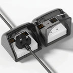 Outdoor EV Charging Socket Cover, Weatherproof 86 Type Protection