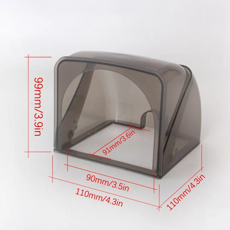 Outdoor EV Charging Socket Cover, Weatherproof 86 Type Protection