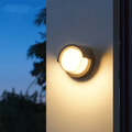 Outdoor wall light | Integrated warm white LED | Weatherproof