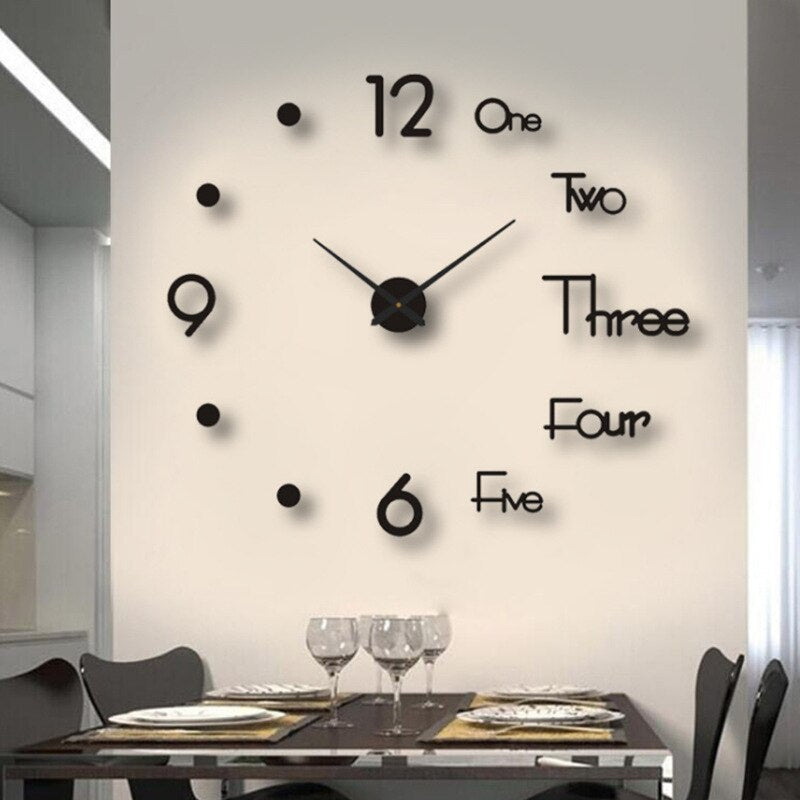 Boneroshop | Oversized Modern Wall Clock