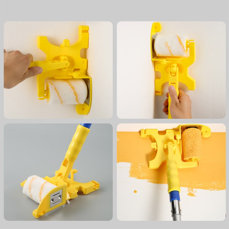 PainterPro™ Wall Paint Roller with Corner Protection