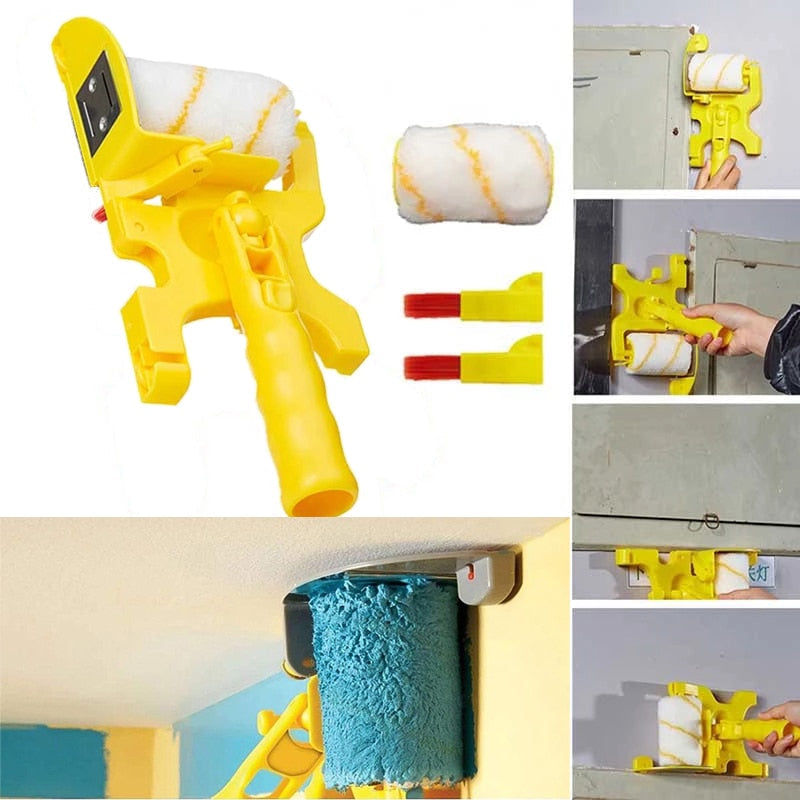PainterPro™ Wall Paint Roller with Corner Protection