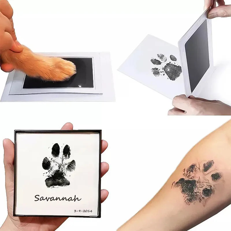 Paw Print Keepsake Set