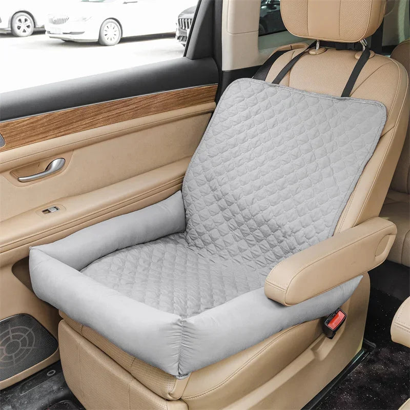 Pawmodo Waterproof Dog Car Seat Cover – Portable Travel Bed for Small & Medium Dogs