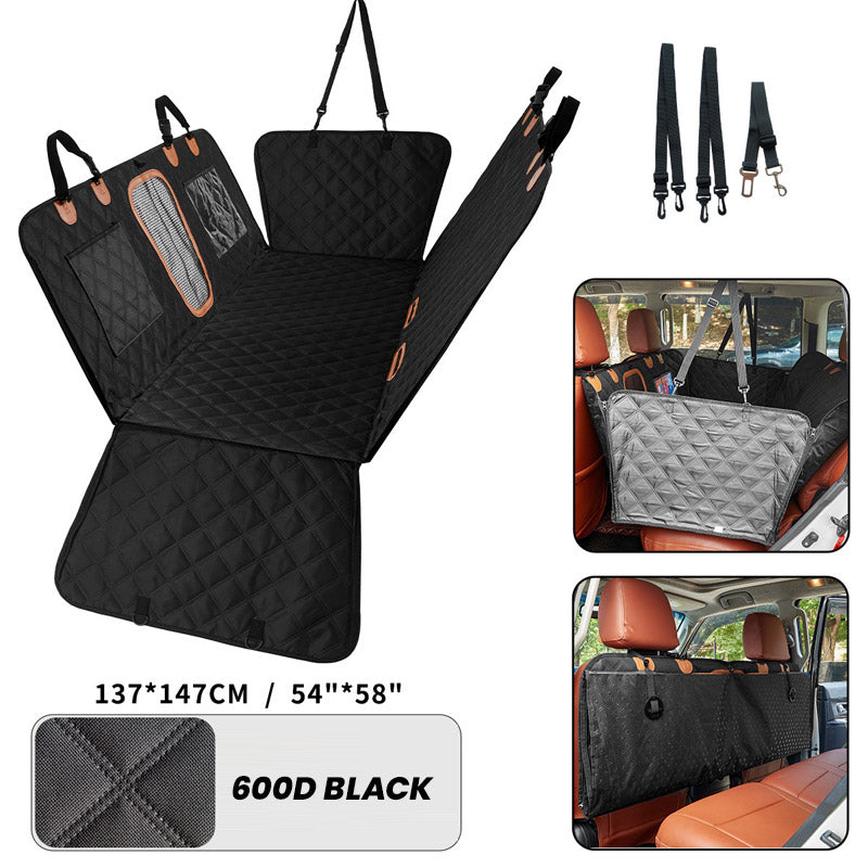 Pet backseat cushion for car travel