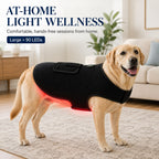 Boneroshop Pet Red Light Therapy Vest for Dogs & Cats – 660nm + 850nm Near-Infrared for Back, Hip, Joint & Muscle Comfor