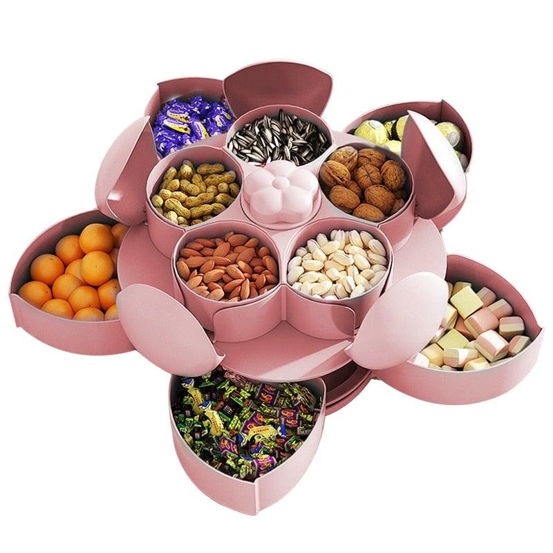 Petal Spinning Sideboard – Rotating Serving Plate
