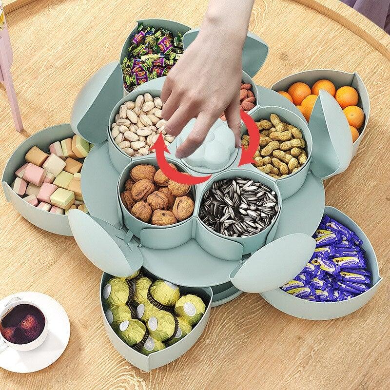 Petal Spinning Sideboard – Rotating Serving Plate