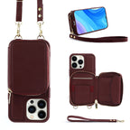 Phone Case with Wallet & Crossbody Strap