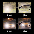 Photochromic sunglasses with polarised anti-glare lenses