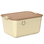 Plastic storage box with handle – versatile organisation