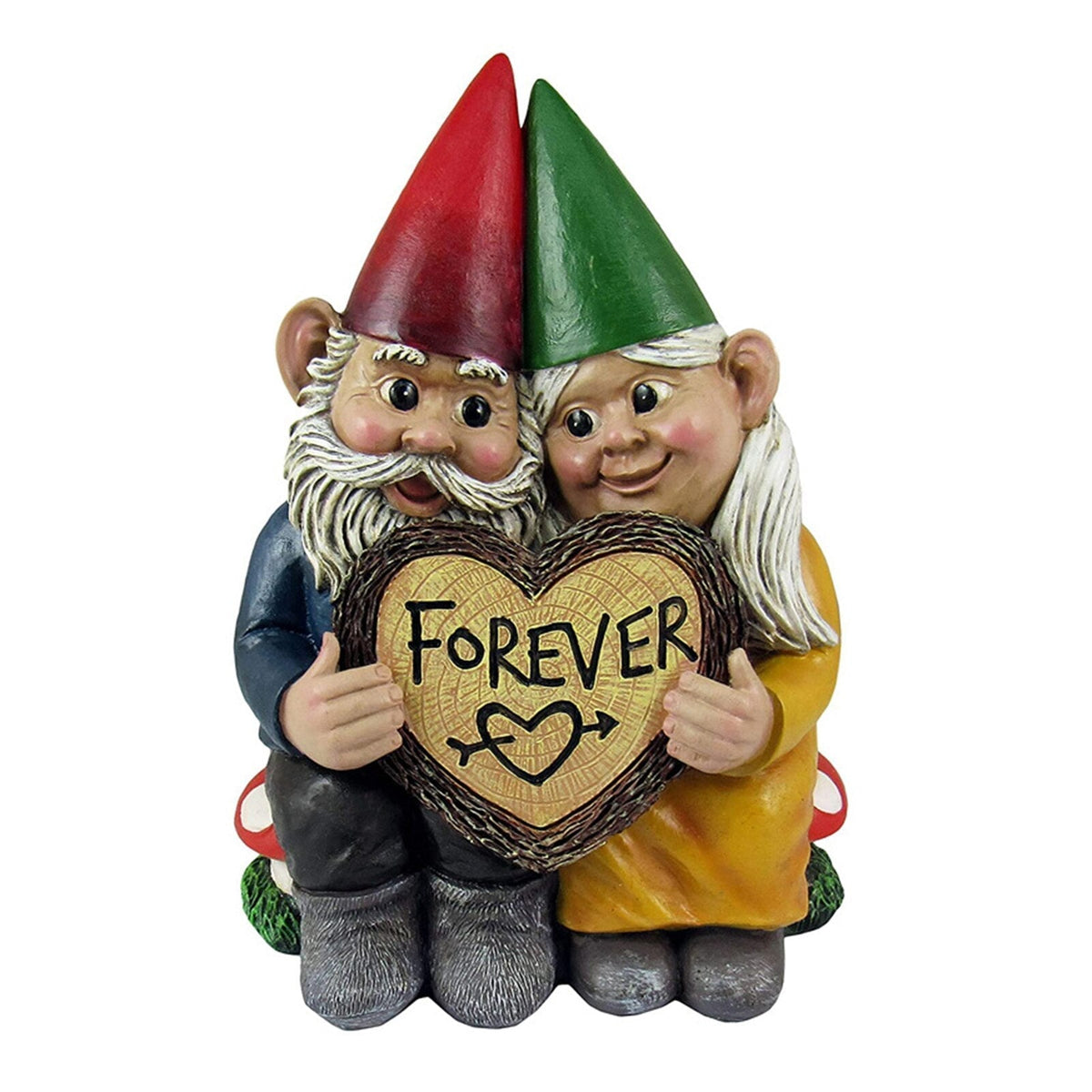 Playful Garden Gnome Statue