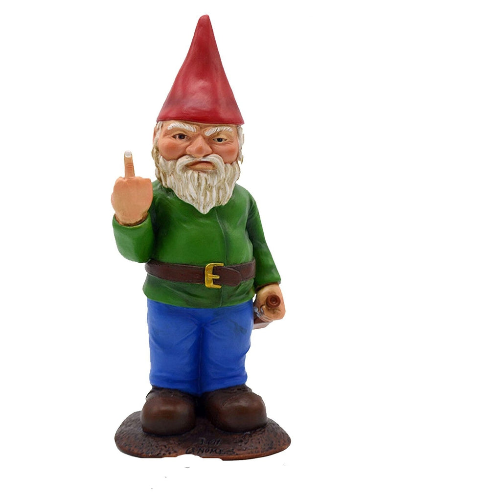 Playful Garden Gnome Statue