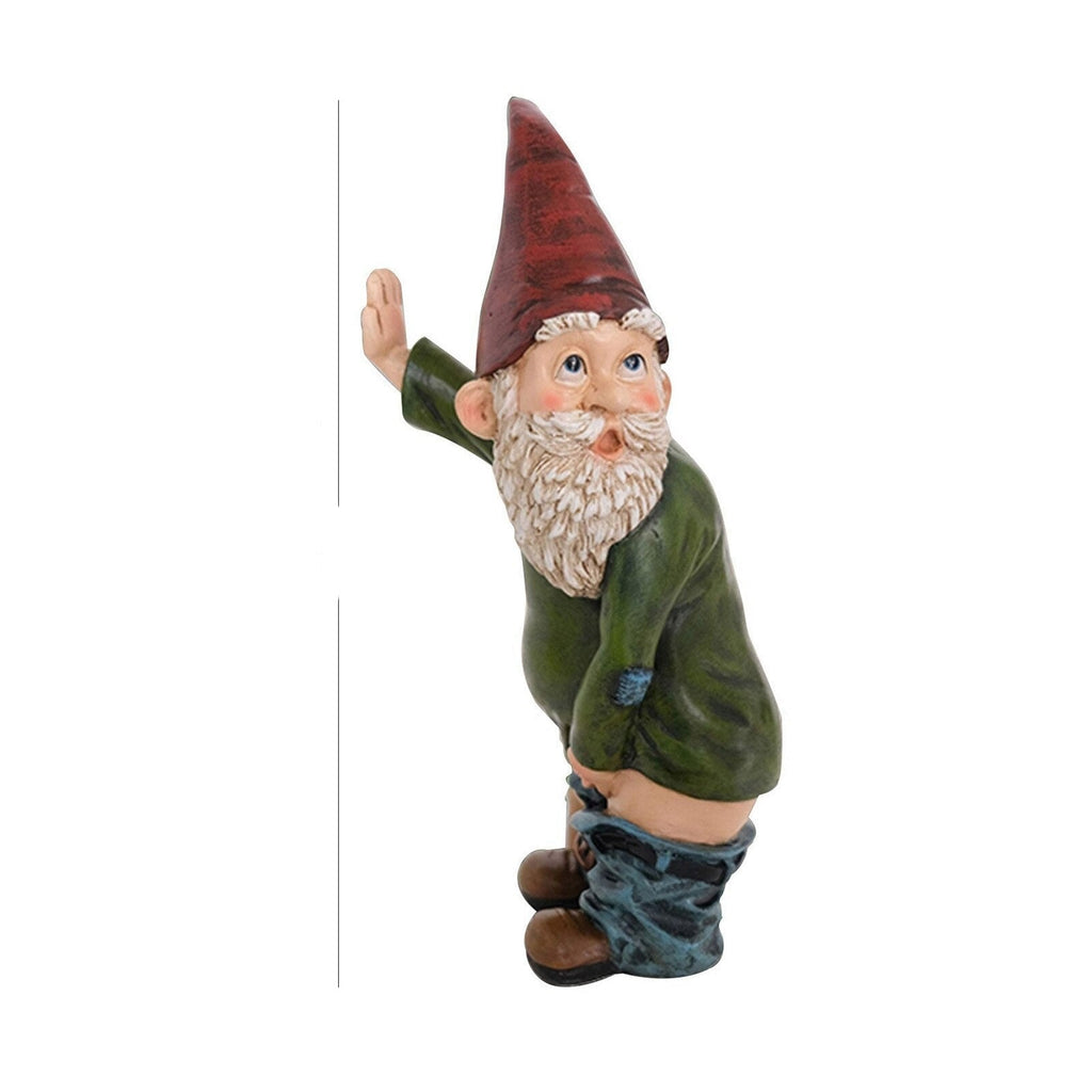 Playful Garden Gnome Statue
