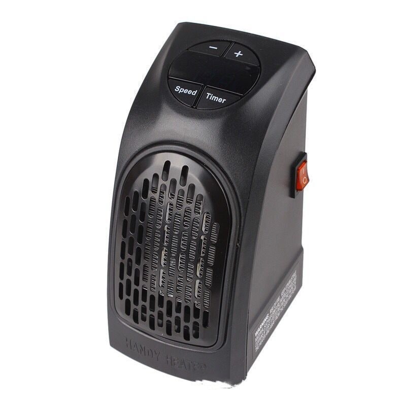 Plug-in Heater Portable Electric Energy Efficient Digital Display and Ceramic Heating Elements