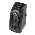 Plug-in Heater Portable Electric Energy Efficient Digital Display and Ceramic Heating Elements