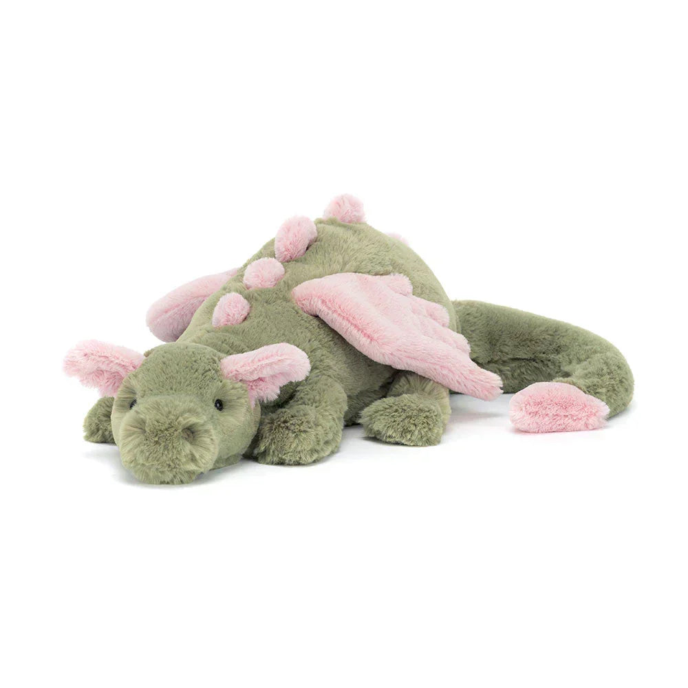 Plush Dragon | Ultra-Soft for Hugging & Embroidered Details