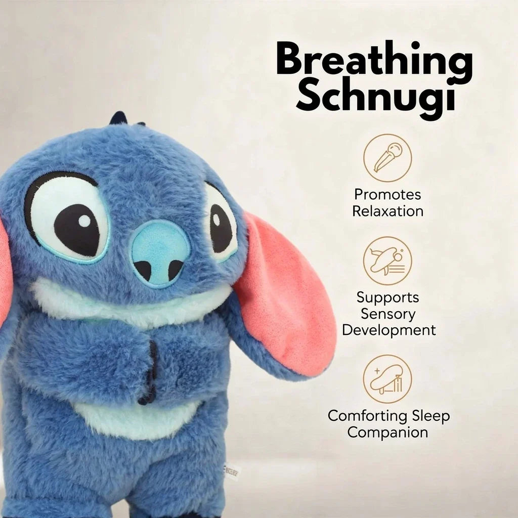 Plush toy with breathing function for babies and kids | Schnugi