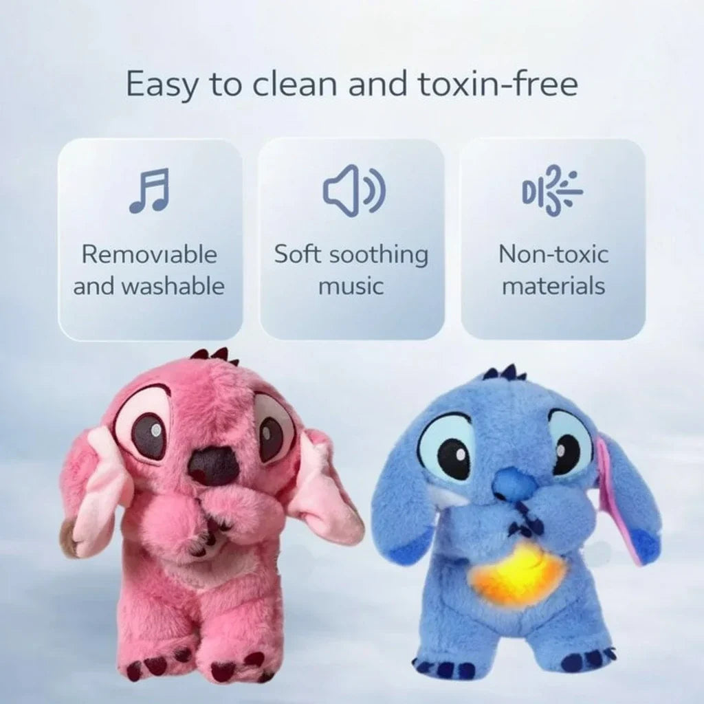 Plush toy with breathing function for babies and kids | Schnugi