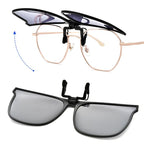 Polarized Flip-Up Sunglasses Clip-On