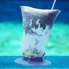 Pool Leaf Vacuum, Hose-Powered Venturi Suction, Fine Mesh Debris Bag