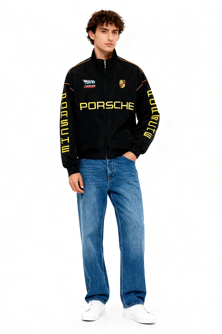 Porsche Vintage Racing Jacket – Unisex – Retro