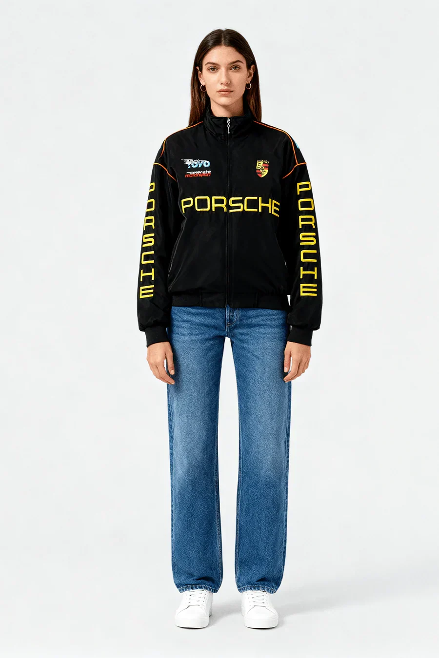 Porsche Vintage Racing Jacket – Unisex – Retro