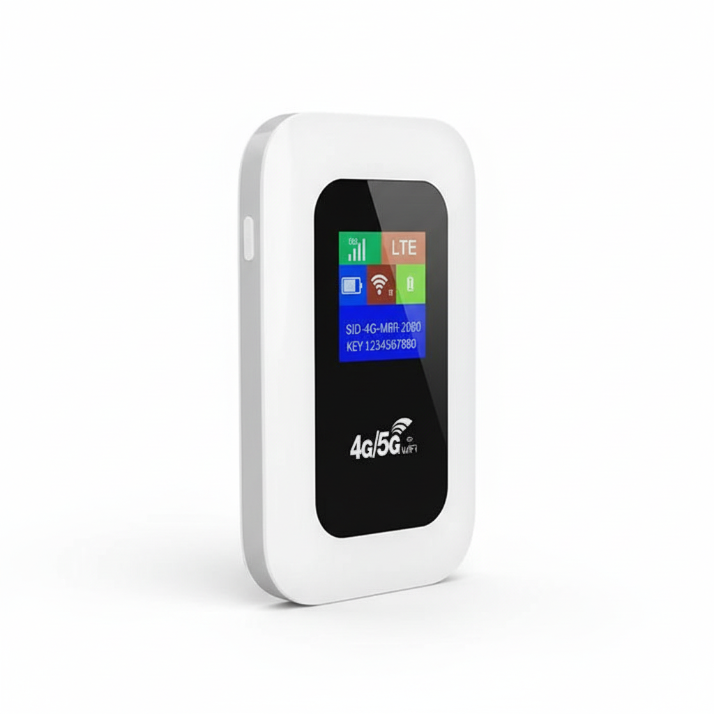 Portable 5G Wi-Fi Router – Secure, High-Speed Connection for Travel & Home Use