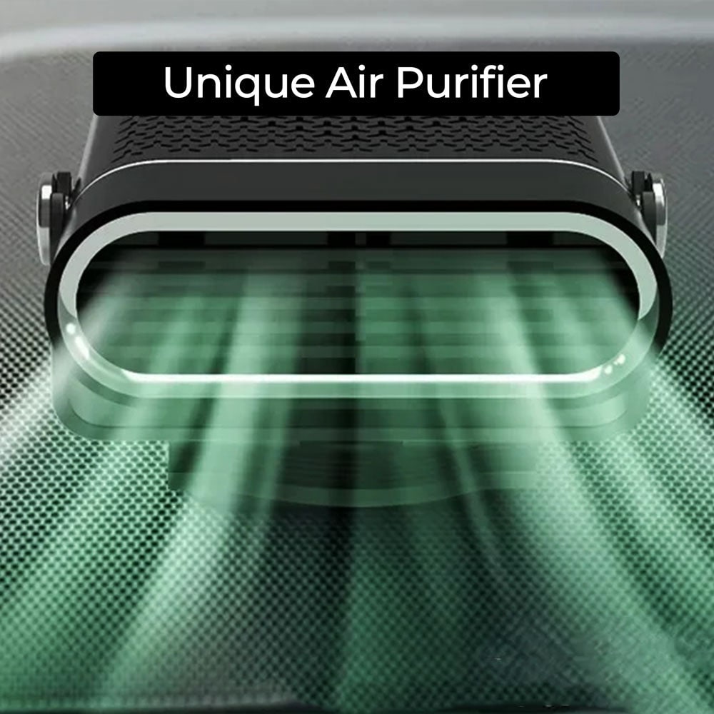 Portable Car Heater and Auto with 12V Plug-In Fan and Quick Heat Defrost 12 Volt DC