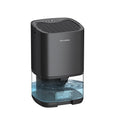 Portable Dehumidifier for Basement Bedroom with Drain Hose and LED Tank Indicator