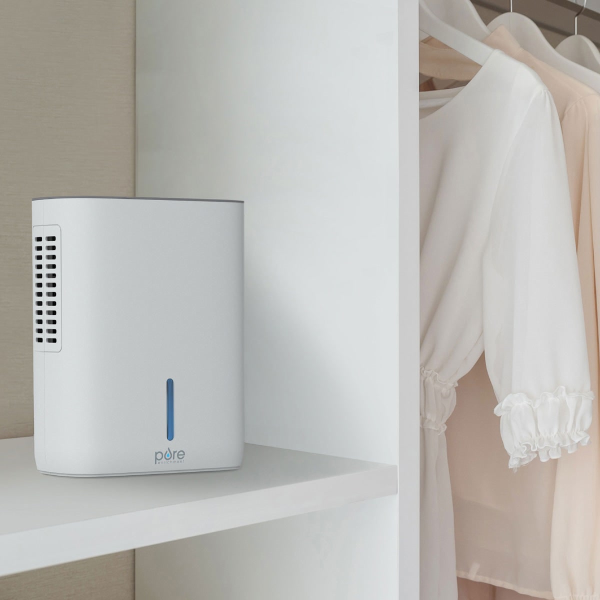Portable Dehumidifier with Timer for Basement Crawl Space and Bathroom and Air Purifier