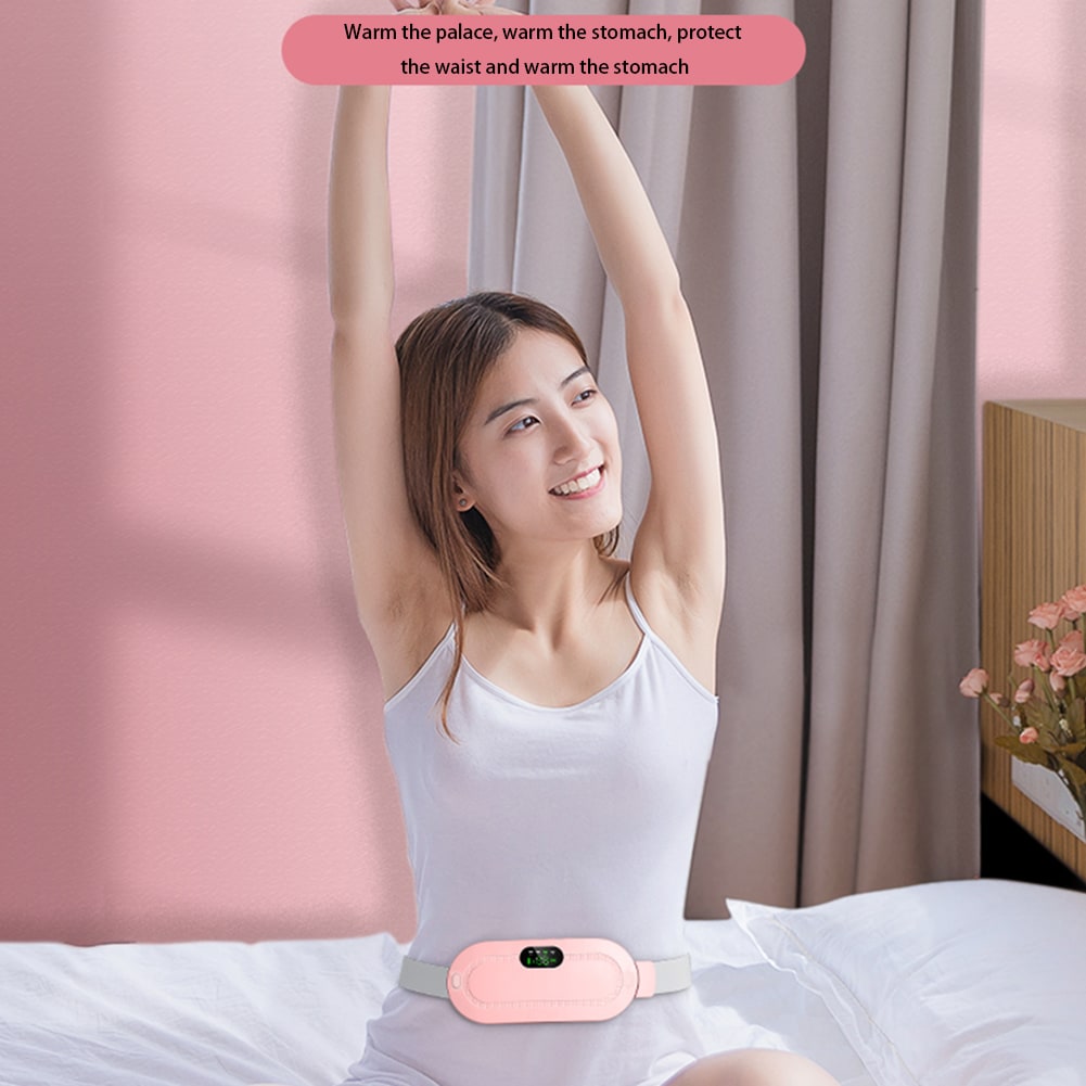 Portable Electric Heating Pad with Vibration Relief for Cramps