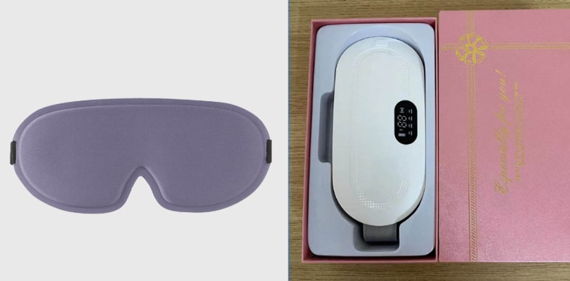 Portable Electric Heating Pad with Vibration Relief for Cramps