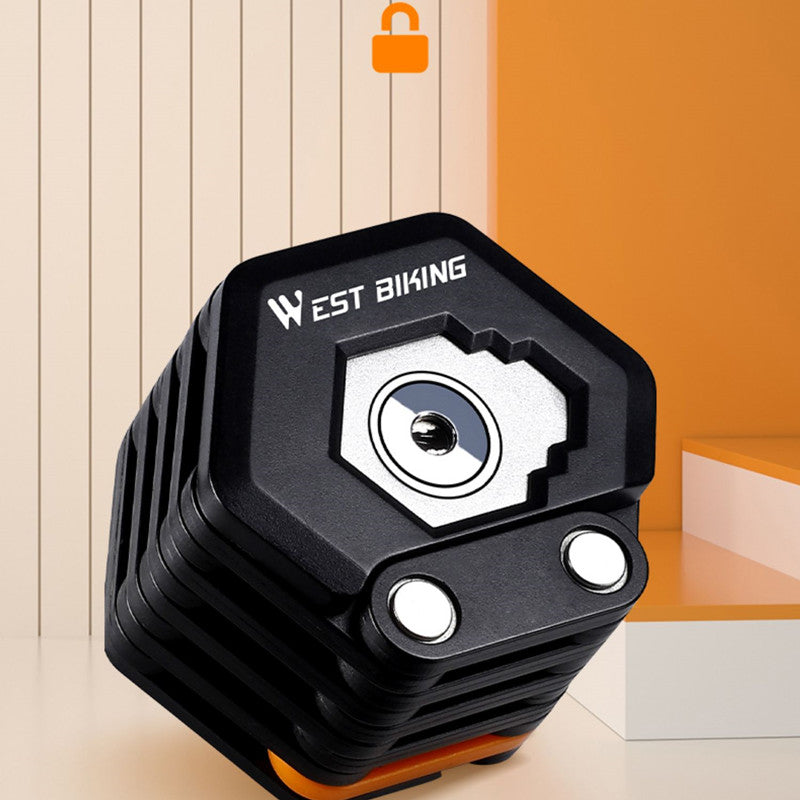 Portable Folding Bike Lock – Anti-Theft Security Lock