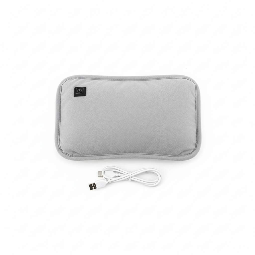 Boneroshop | Portable Graphene Heat Pad | USB Powered | 3 Heat Settings | Hand & Stomach Warmer | Auto Shut-Off