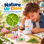 Portable Handheld Microscope Kit for Kids – Hands-On Science Made Exciting at Home