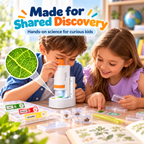 Portable Handheld Microscope Kit for Kids – Hands-On Science Made Exciting at Home