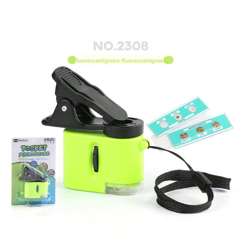 Portable Handheld Microscope Kit for Kids – Hands-On Science Made Exciting at Home